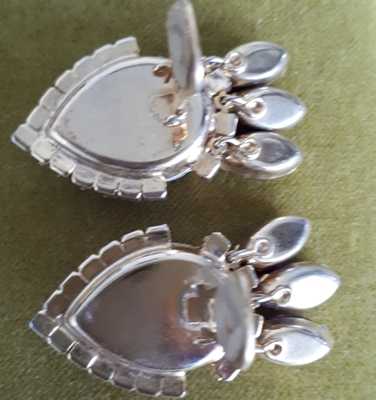 Vintage purple costume clip ons - Picture 7 of 7